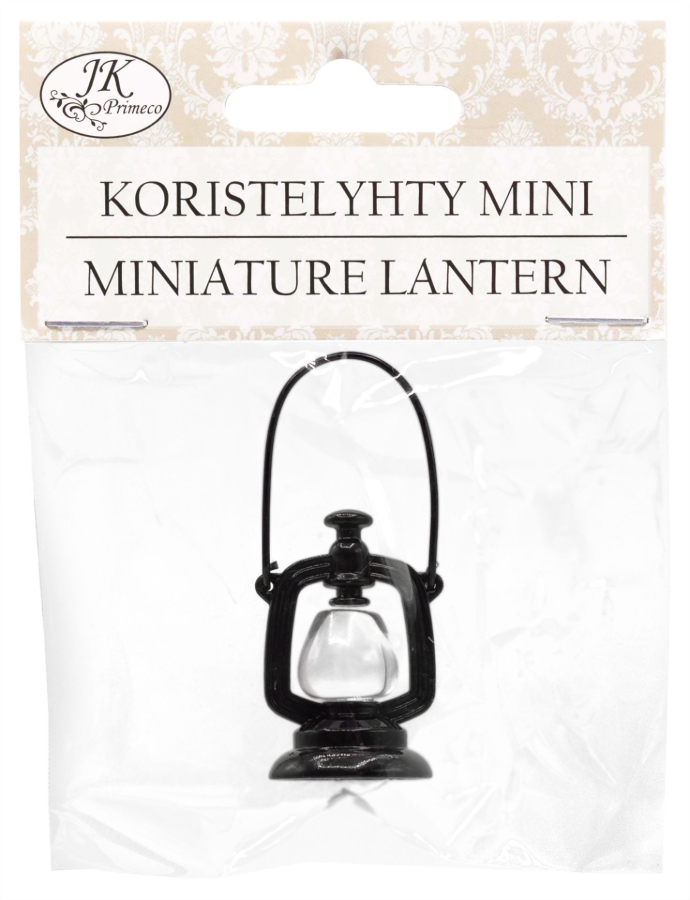Miniature lantern black 2