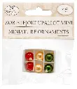 Koristejoulupallot mini 6kpl