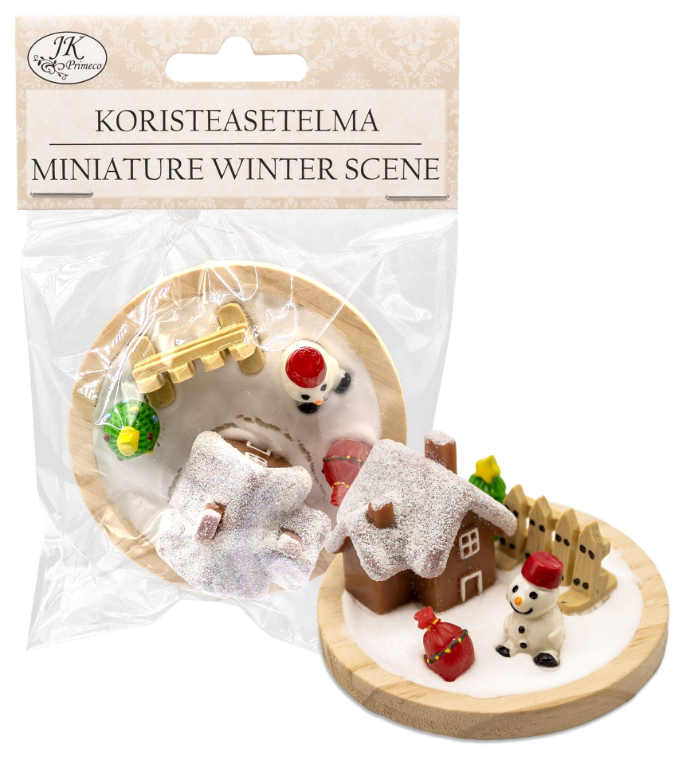 Koristeasetelma mini Talvi