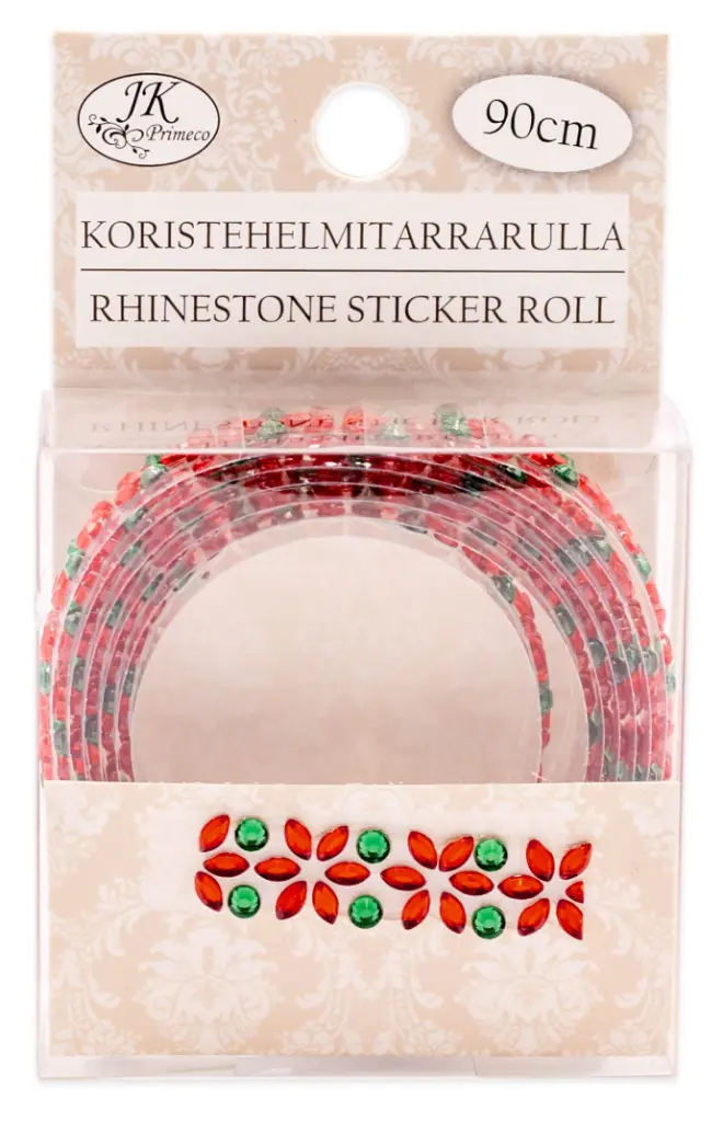 Koristehelmitarrarulla Joulutähti 90cm