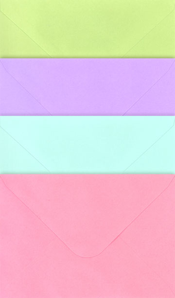 Envelope assortment C6 Pastel 20pcs