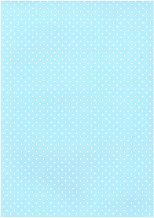 Design card A4 Dot blue 5pcs
