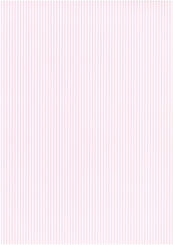 Design card A4 Stripe light pink 5pcs