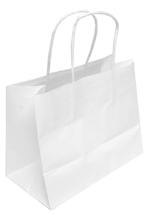 Gift bag S white