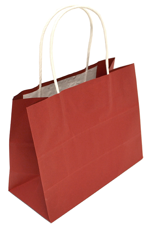 Gift bag S red              