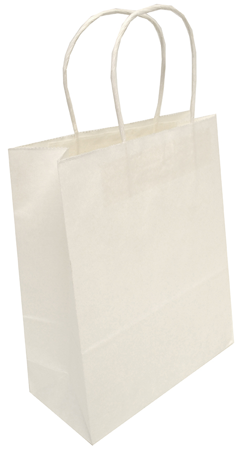 Gift bag M white
