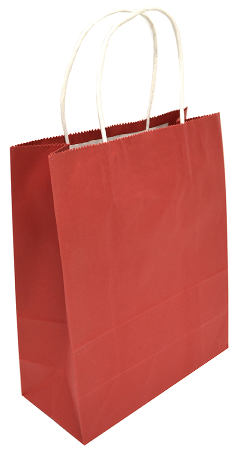 Gift bag M red