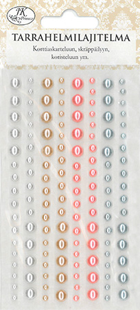 Pearl sticker assortment pastel