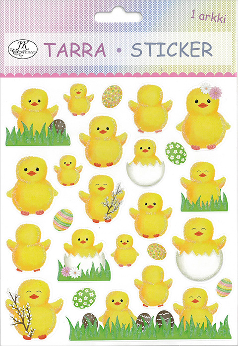 Sticker Easter chicks