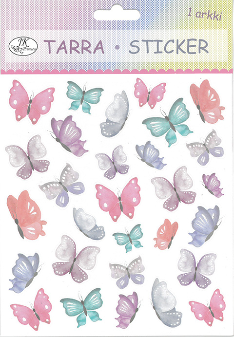 Sticker Colorful butterflies