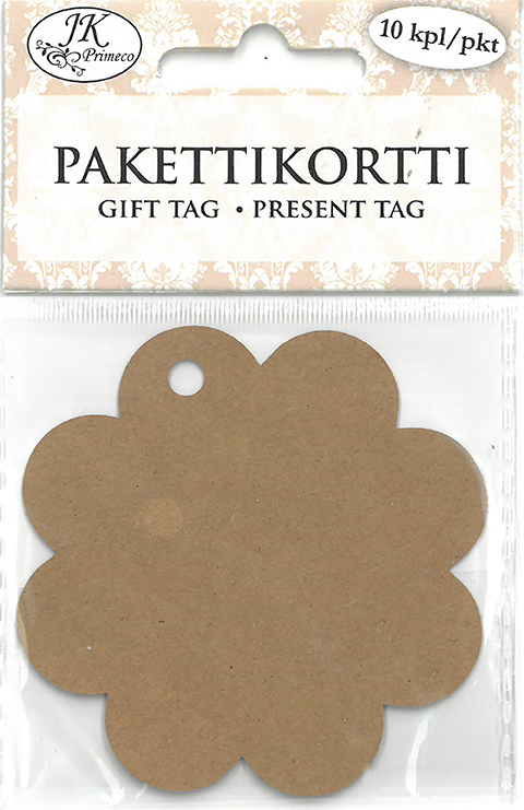 Gift tag Gingerbread 10pcs
