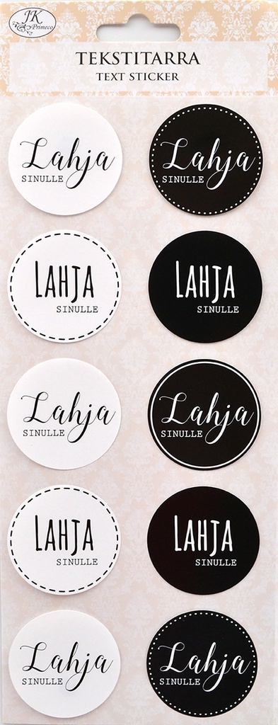 Text sticker Lahja Sinulle