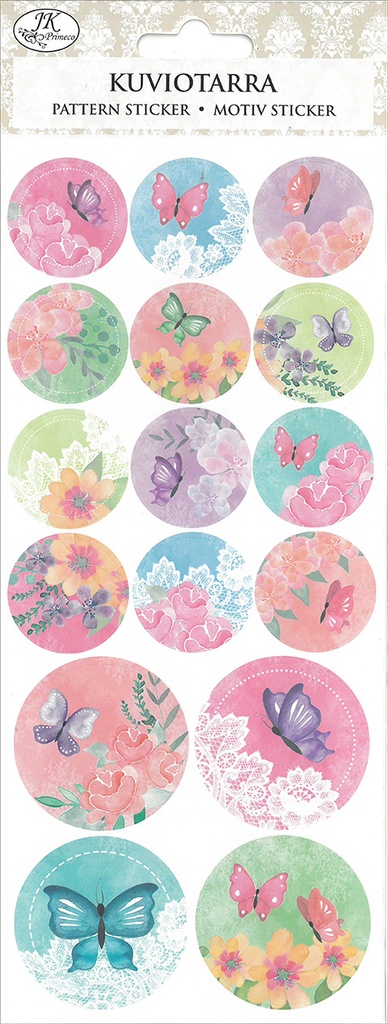 Pattern sticker Butterflies