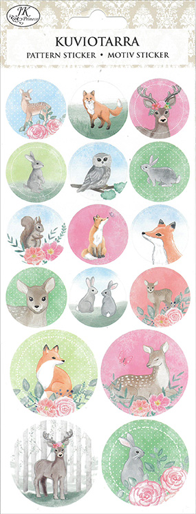 Pattern sticker Animals