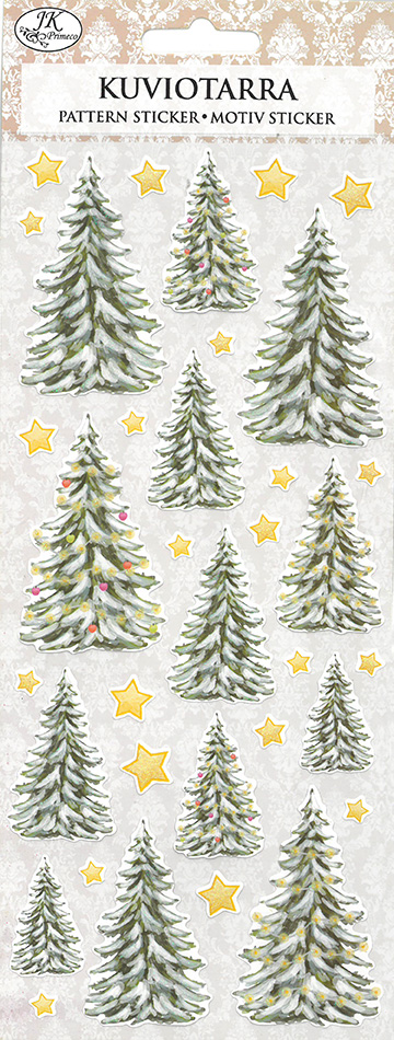Pattern sticker Spruces
