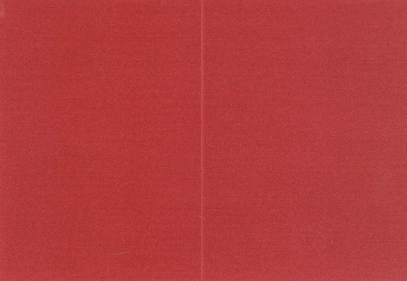 Folded pearlescent card red 10pcs
