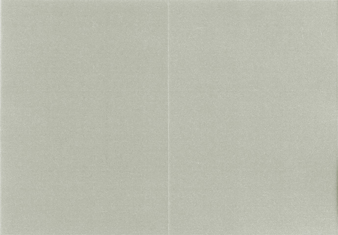 Folded pearlescent card silver 10pcs