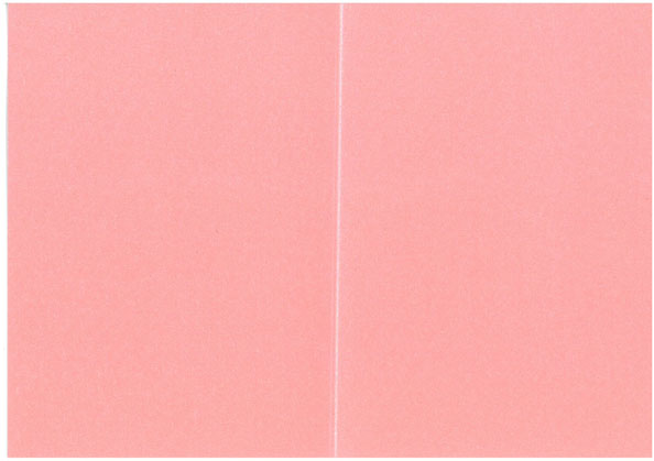 Folded pearlescent card light pink 10pcs