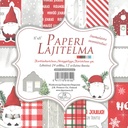 Paper assortment 8x8 Jouluhahmot