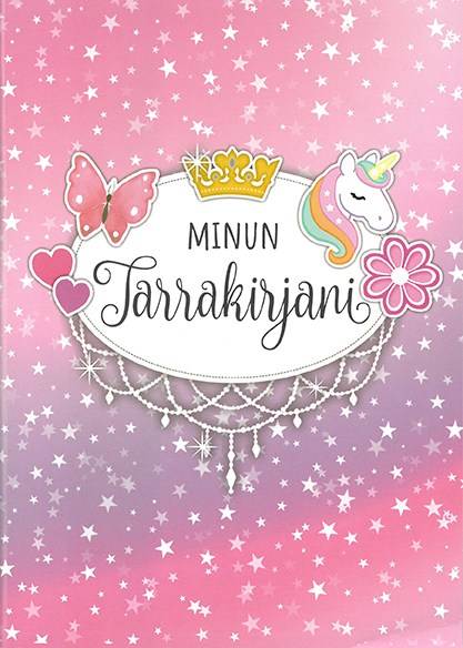 Sticker book A5 Pinkki