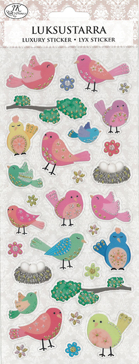 Luxury sticker Birds
