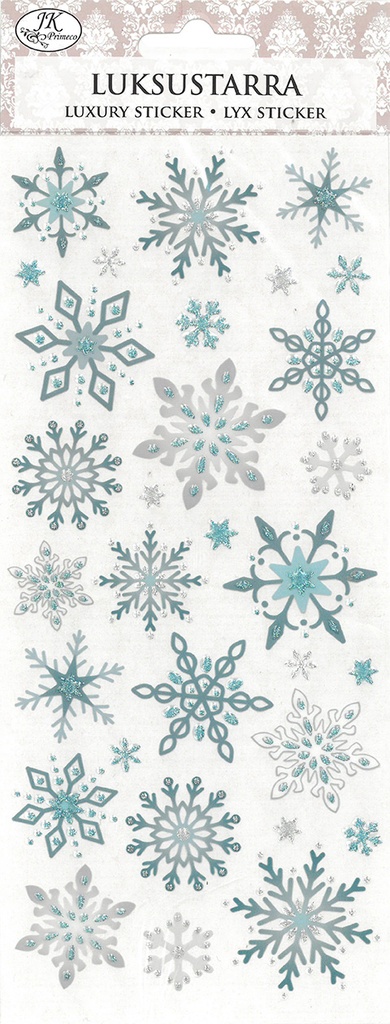 Luxury sticker Snowflake