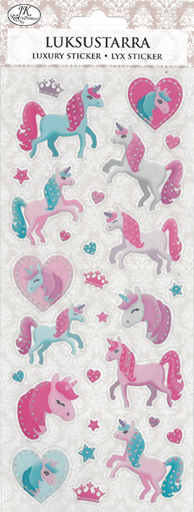 Luxury sticker Unicorn