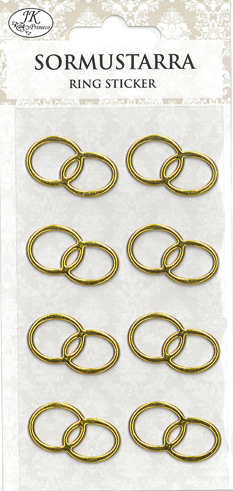 Ring sticker gold
