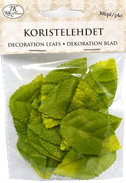 Artificial leaves assortment 30pcs