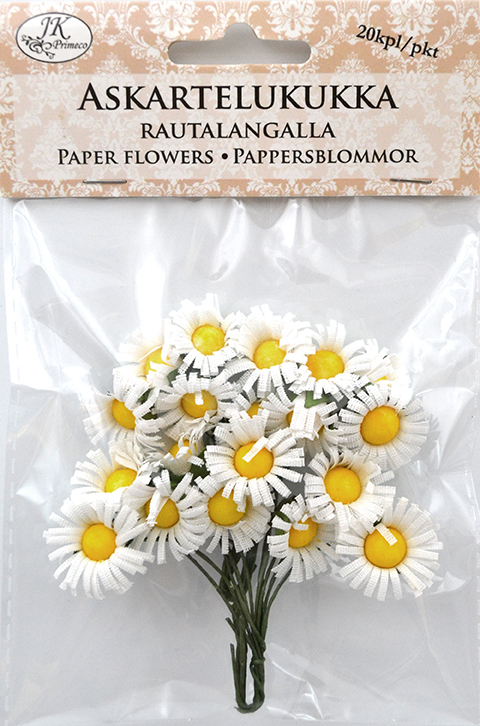 Craft flowers Daisy 20pcs