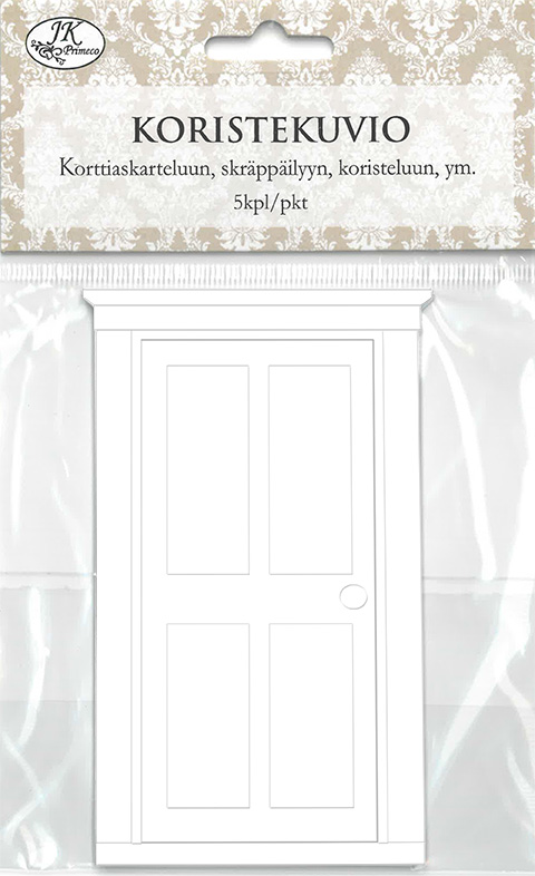 Decorative die cut door 5pcs