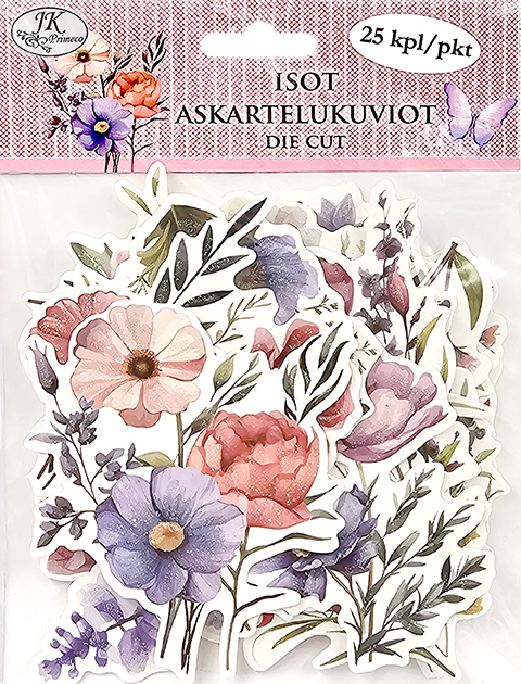 Big die cuts Rosa 25pcs