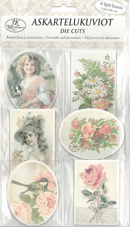 Die cuts Vintage pictures