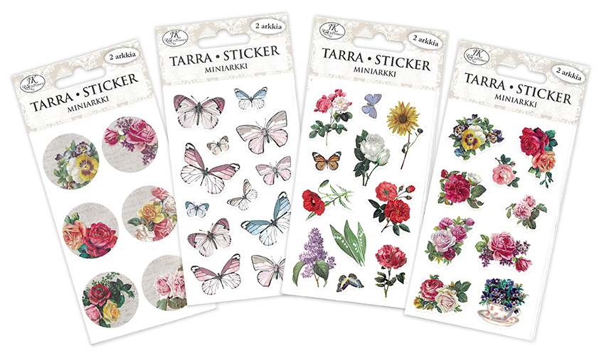 Mini sticker Assortment 1 2 sheets