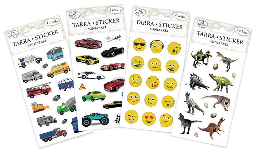 Mini sticker Assortment 3 2 sheets