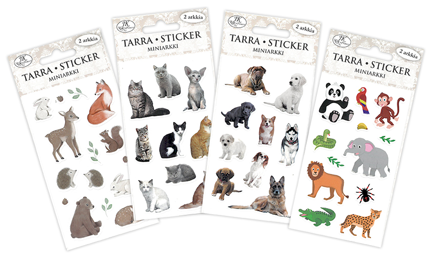 Mini sticker Assortment 4 2 sheets