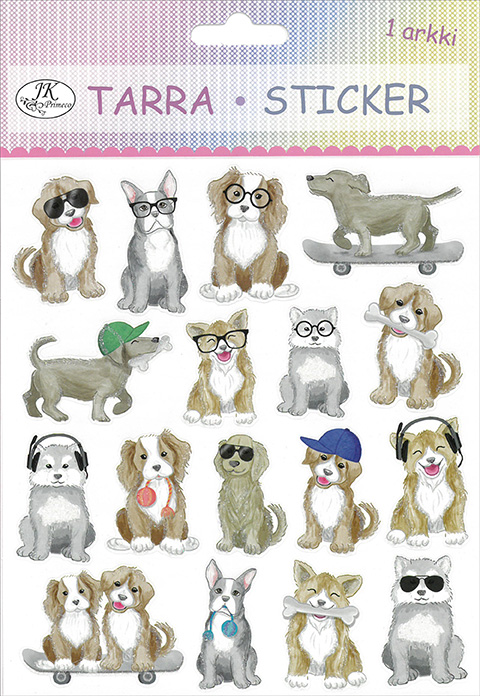 Sticker Funny dogs