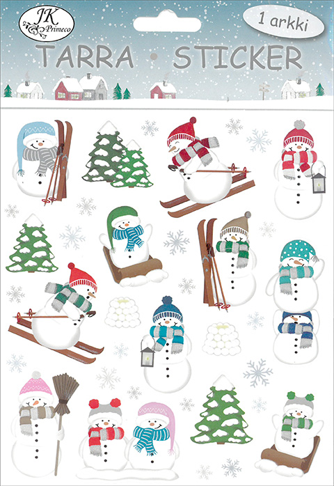 Sticker Snowmen