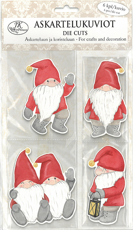 Die cuts Big Christmas gnomes