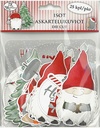 Big die cuts Joulutoivotukset ja hahmot 25pcs