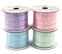 Decoration ribbon 1cm x 5m pastelli