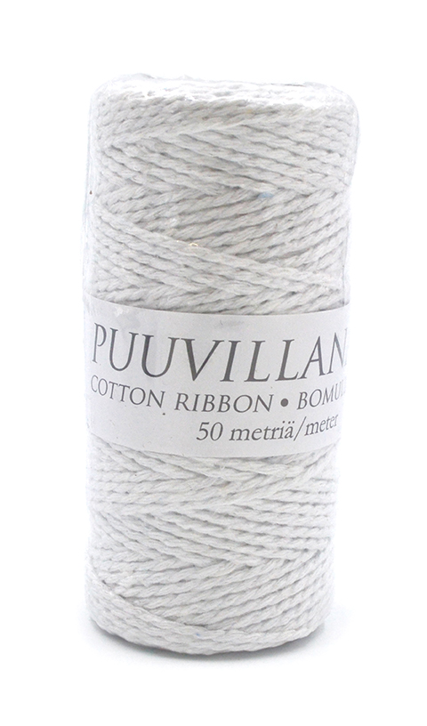 Cotton string 2mm x 50m white