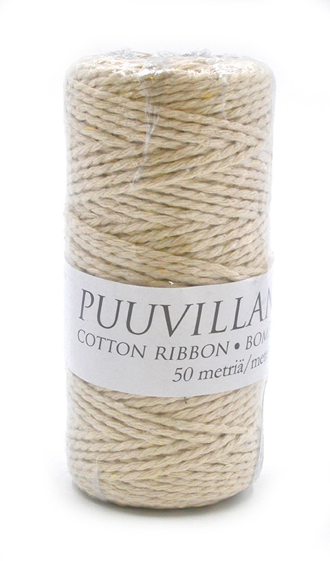 Cotton string 2mm x 50m natural