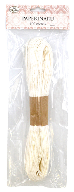 Paper string 100m white