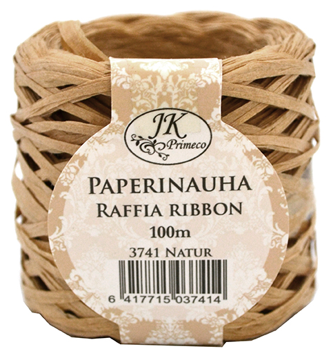 Paper ribbon 100m natural