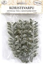 Artificial twig with frost 5pcs