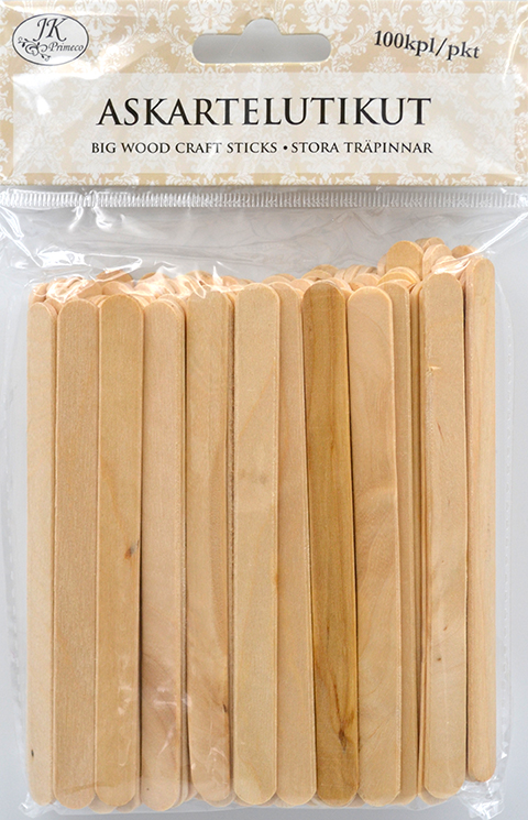Wood craft sticks 100pcs