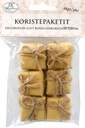 Miniature gift boxes natural 6pcs