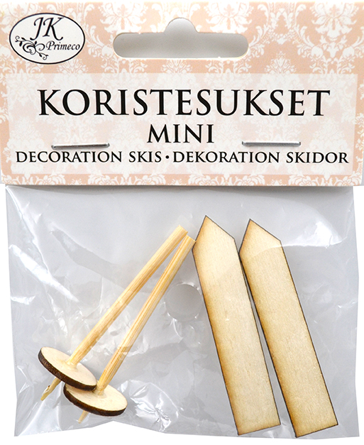 Miniature skis