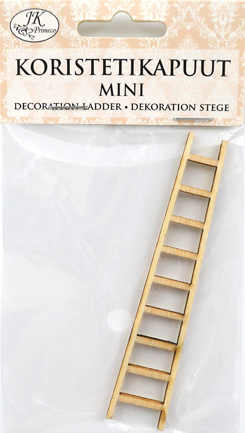 Miniature ladder natural